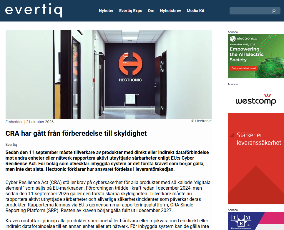Evertiq artikel